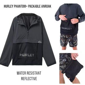 Hurley Phantom Men's Size XXL Anorak Jacket Water Resistant Snowboarding Ski NWT
